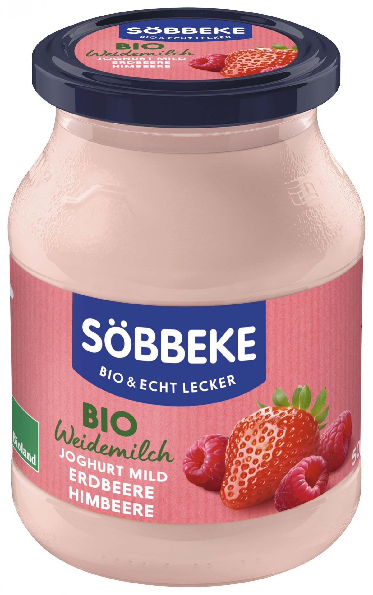 Pur Joghurt Erdbeere-Himbeere, 3,8% (Pfandglas)