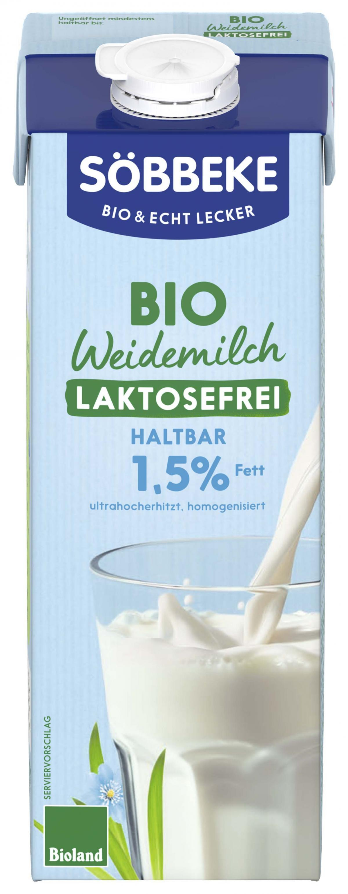 Fettarme H-Milch, 1,5%, laktosefrei