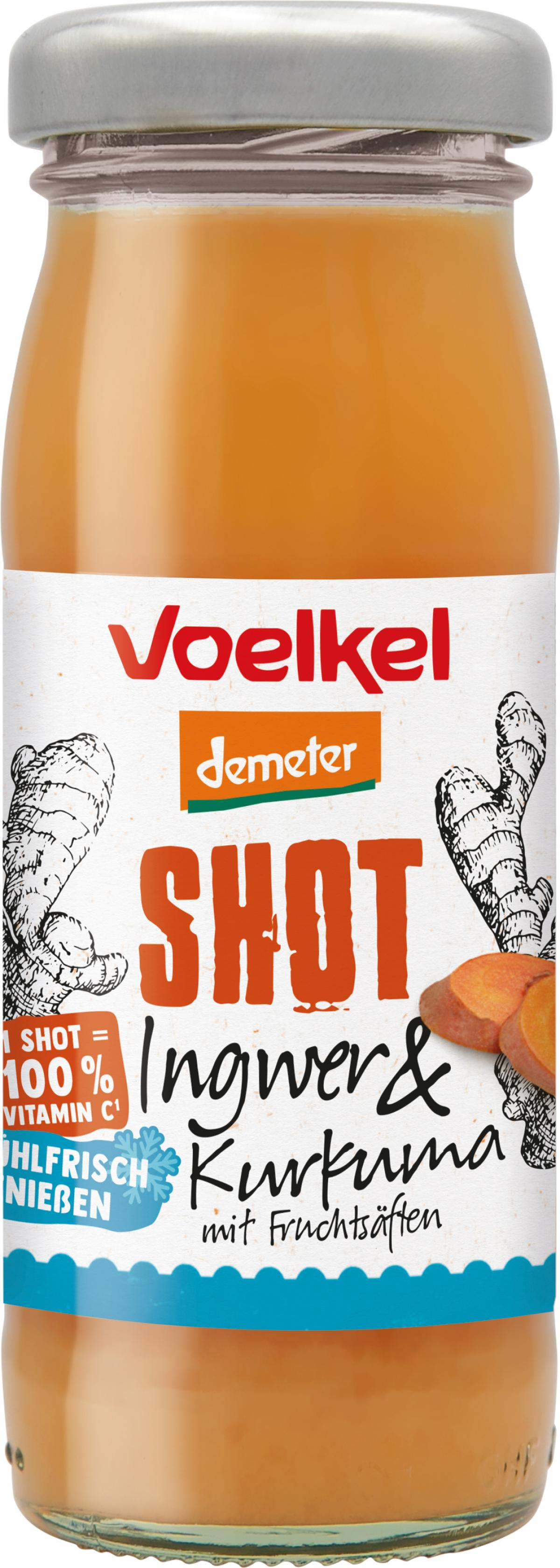 Shot Ingwer & Kurkuma DEMETER kühlfrisch