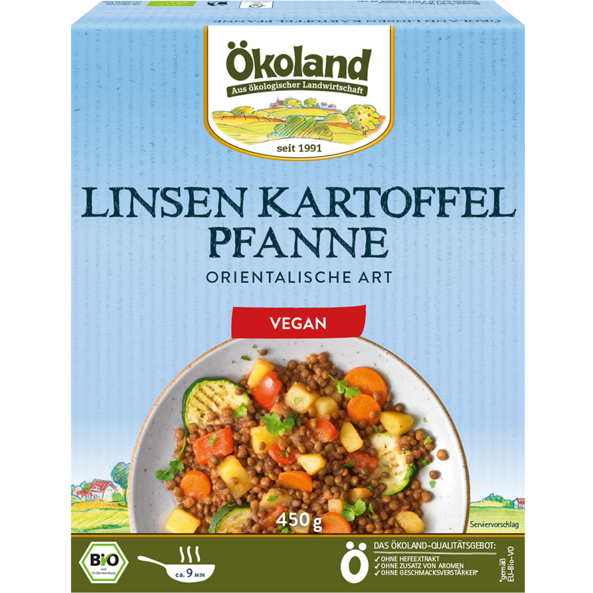 TK-Linsen-Kartoffel-Pfanne orientalisch