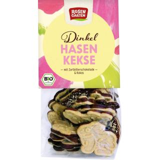 Dinkel-Osterhasenkeks Zartbitter-Kokos