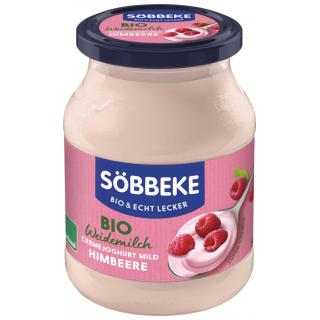 Der Cremige Joghurt Himbeere, 7,5% (Pfandglas)