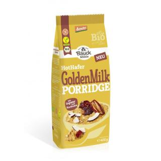 Hot Hafer Golden Milk Porridge glutenfrei DEMETER
