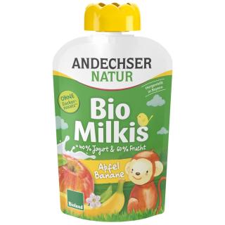 Milkis Apfel Banane, 40% Joghurt 60% Frucht
