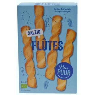 Flutes salzig - Gebäckstangen